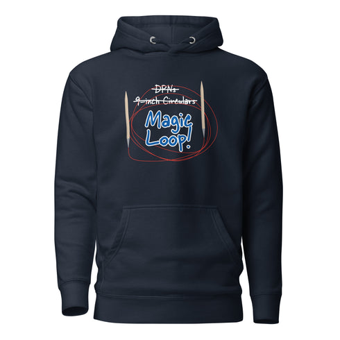 Magic Loop Hoodie for Knitters